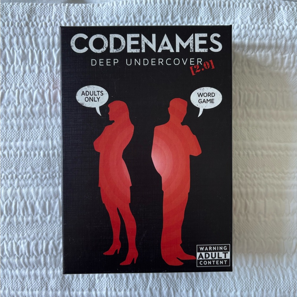 Codenames Deep Undercover Adult Party Game